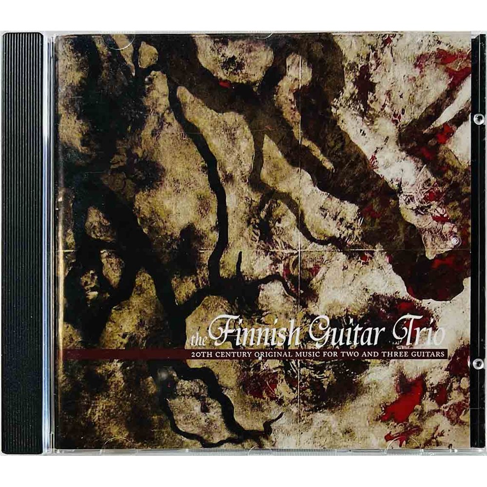 Finnish Guitar Trio CD 20th century music for two and three guitars  kansi EX- levy EX Käytetty CD