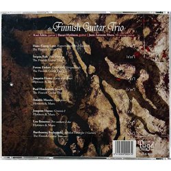 Finnish Guitar Trio CD 20th century music for two and three guitars  kansi EX- levy EX Käytetty CD