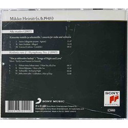 Turku Philharmonic Orchestra CD Heiniö, Hakala, Nikkanen  kansi EX- levy EX Käytetty CD