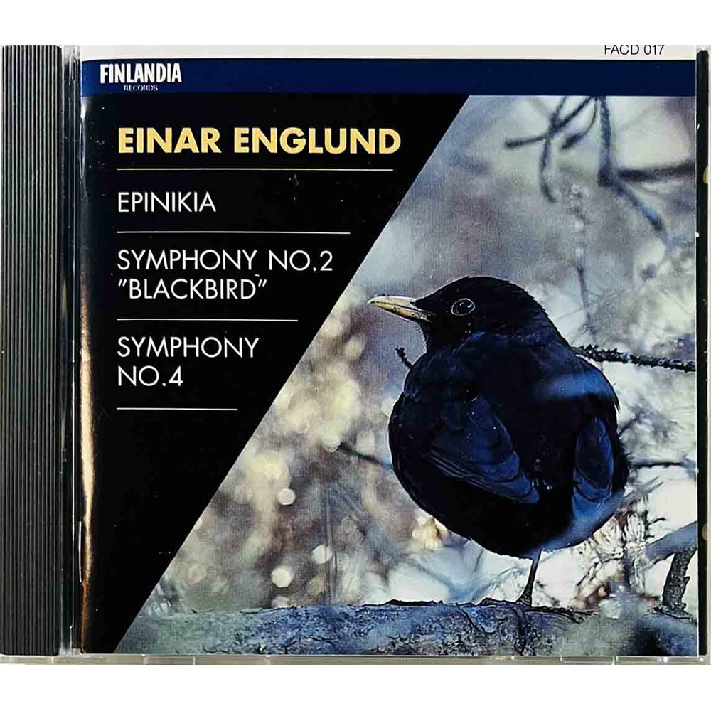 Englund Einar 1991 FACD 017 Epinikia, Symphony no.2 blackbird CD Begagnat