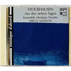 Stockhausen Karlheinz 1988 Aus Den Sieben Tagen Aus Den Sieben Tagen CD Begagnat
