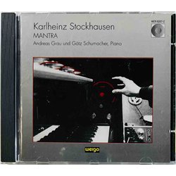Stockhausen Karlheinz 1995 WER 6267-2 Mantra CD Begagnat