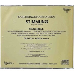 Stockhausen Karlheinz 1986 CDA66115 Stimmung CD Begagnat