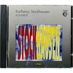 Stockhausen Karlheinz 1964/1992 WER 6009-2 Kontakte CD Begagnat