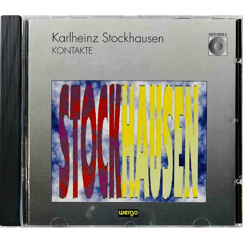 Stockhausen Karlheinz 1964/1992 WER 6009-2 Kontakte CD Begagnat