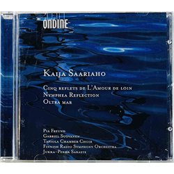 Saariaho Kaija CD Cinq Reflets / Nymphea Reflection  kansi EX- levy EX Käytetty CD