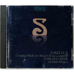 Sibelius Jean, Astrid Riska CD Complete works for mixed chorus acapella  kansi VG+ levy EX Käytetty CD