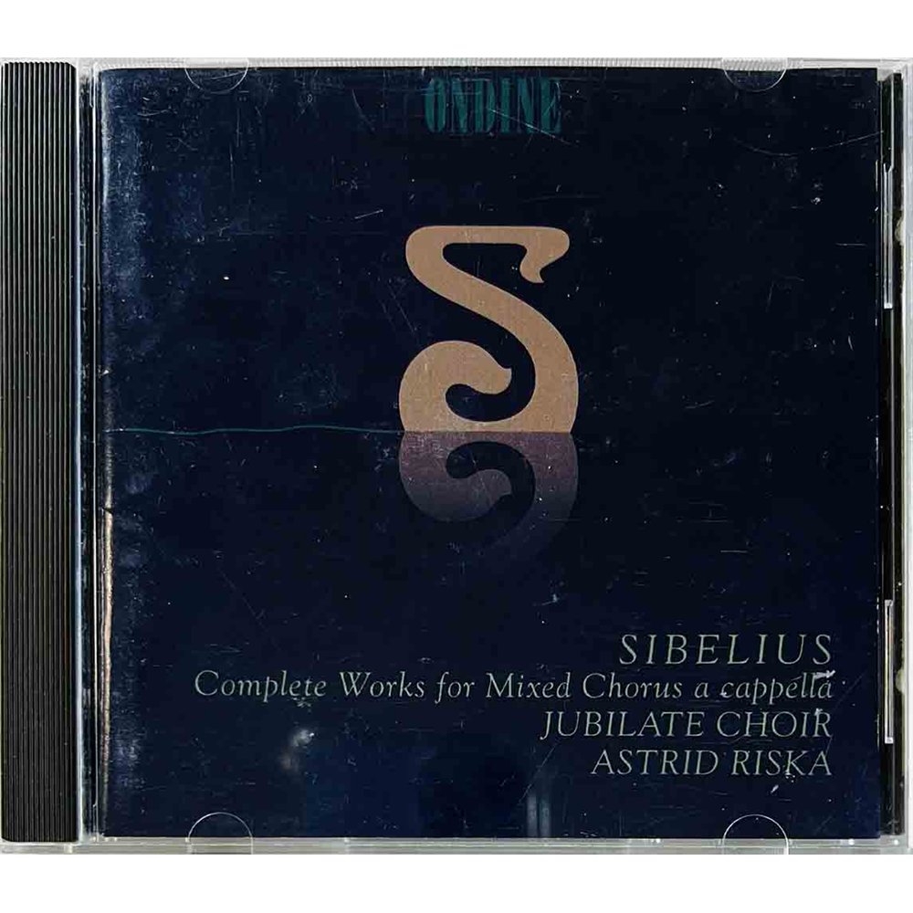 Sibelius Jean, Astrid Riska CD Complete works for mixed chorus acapella  kansi VG+ levy EX Käytetty CD