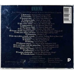 Sibelius Jean, Astrid Riska CD Complete works for mixed chorus acapella  kansi VG+ levy EX Käytetty CD