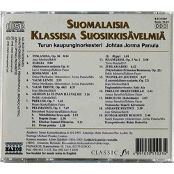 Turun kaupunginorkesteri 1995 8.551023F Suomalaisia Klassisia Suosikkisävelmiä CD Begagnat