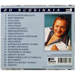 Junkkarinen Erkki 1996 0630-14083-2 20 Suosikkia - Ruusuja hopeamaljassa CD Begagnat