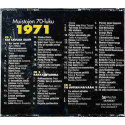 Arto Sotavalta, Pasi Kaunisto, Carola 2002 V02009VV3 Muistojen 70-luku 1971 3CD CD Begagnat