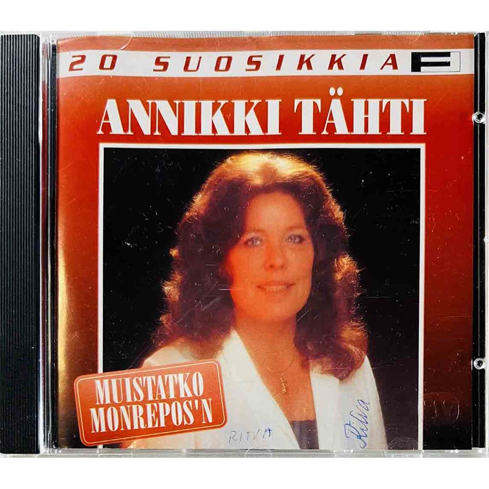 Tähti Annikki 1997 0630-18469-2 20 Suosikkia - Muistatko Monrepos’n CD Begagnat
