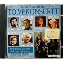 Veikko Lavi, Kari Kuuva, Ossi Runne 1990 OODI 9600 CD Suuri Suomalainen Toivekonsertti CD Begagnat