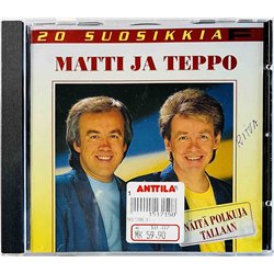 Matti ja Teppo 1996 0630-12397-2 20 Suosikkia - Näitä polkuja tallaan CD Begagnat