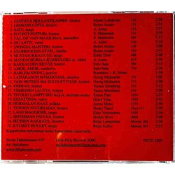 Sulo Sala, A.Aimo, Reino Armio 1938-1956 FFCD 1029 Sointu 1938-1956 Osa 5 CD Begagnat