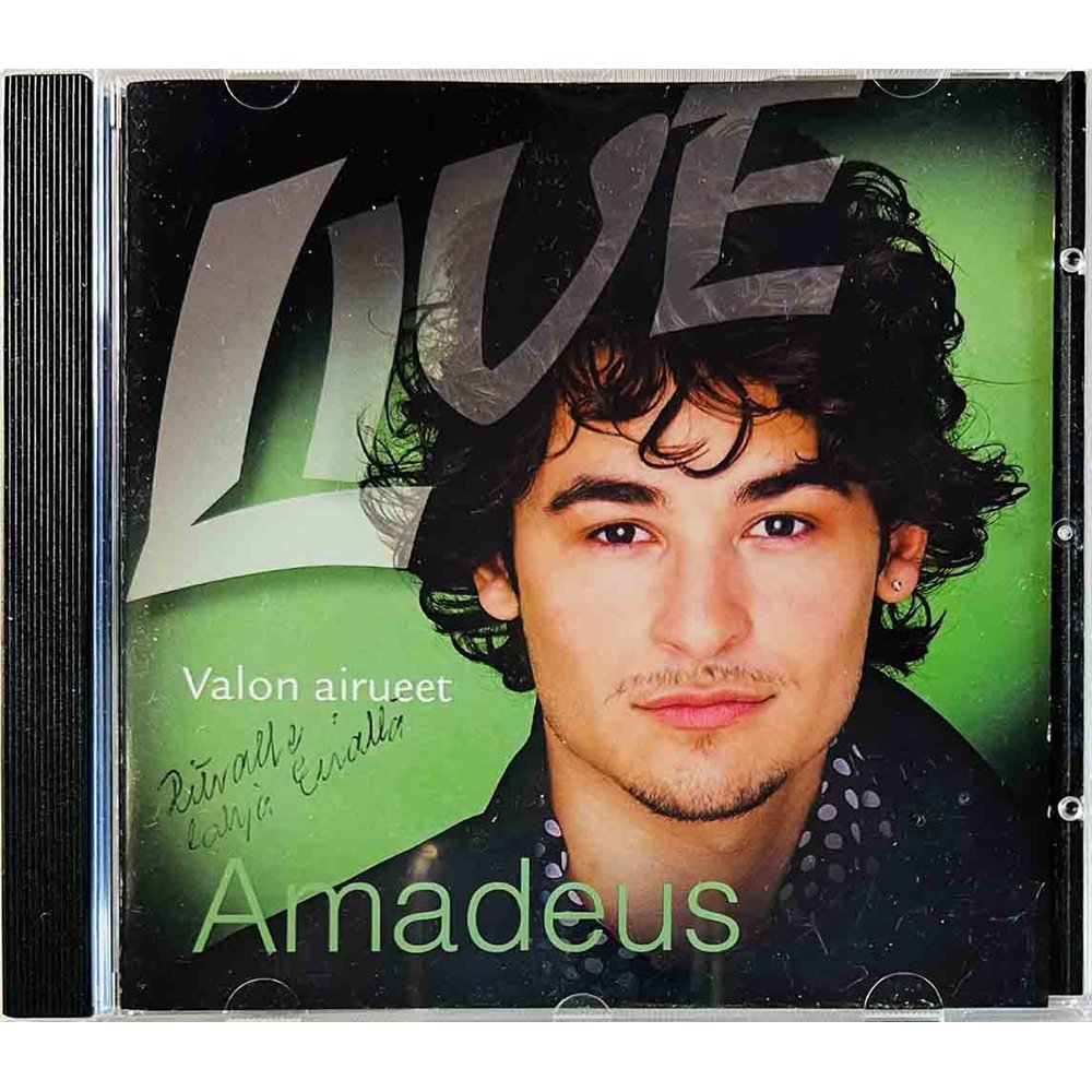 Amadeus 2011 FMCD-11 LIVE Valon Airueet, levyssä artistin nimmari CD Begagnat