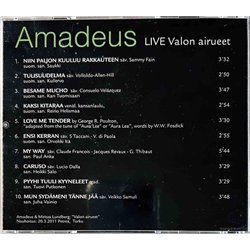 Amadeus 2011 FMCD-11 LIVE Valon Airueet, levyssä artistin nimmari CD Begagnat