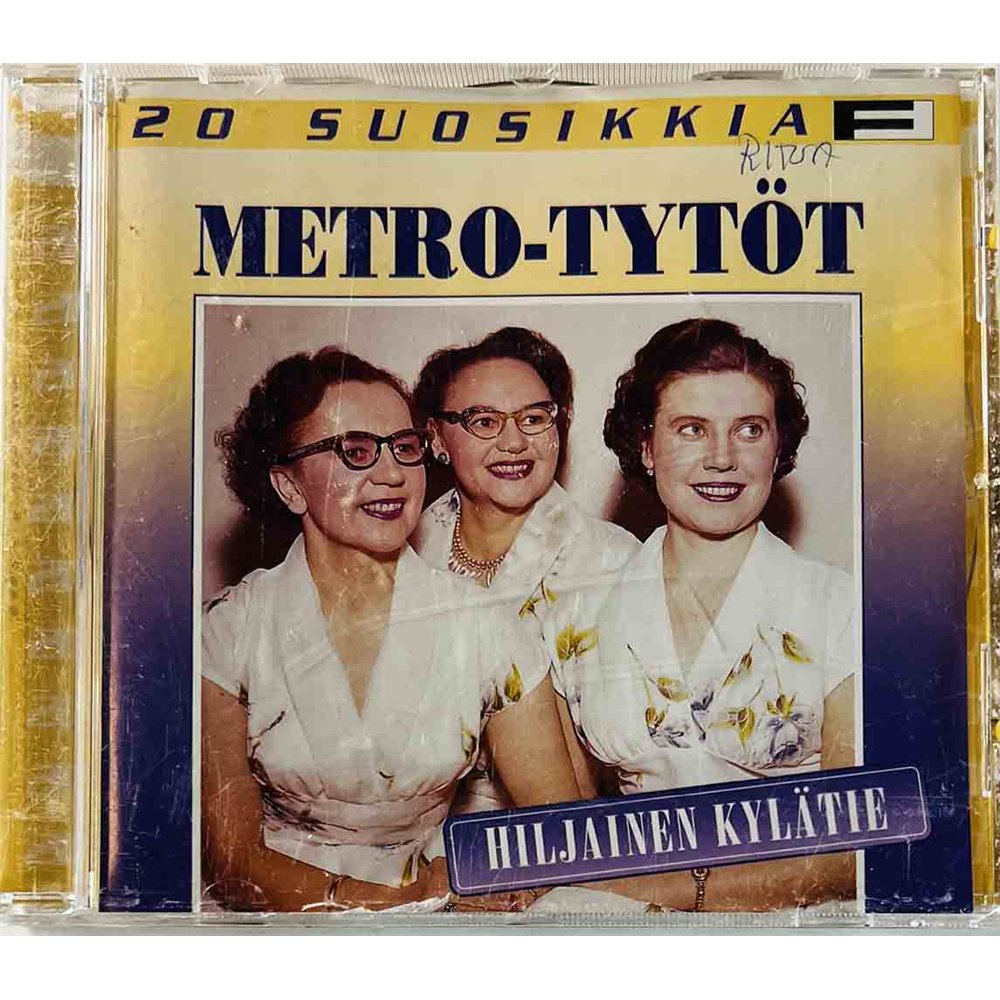 Metro-Tytöt 1999 3984-28911-2 20 Suosikkia - Hiljainen kylätie CD Begagnat