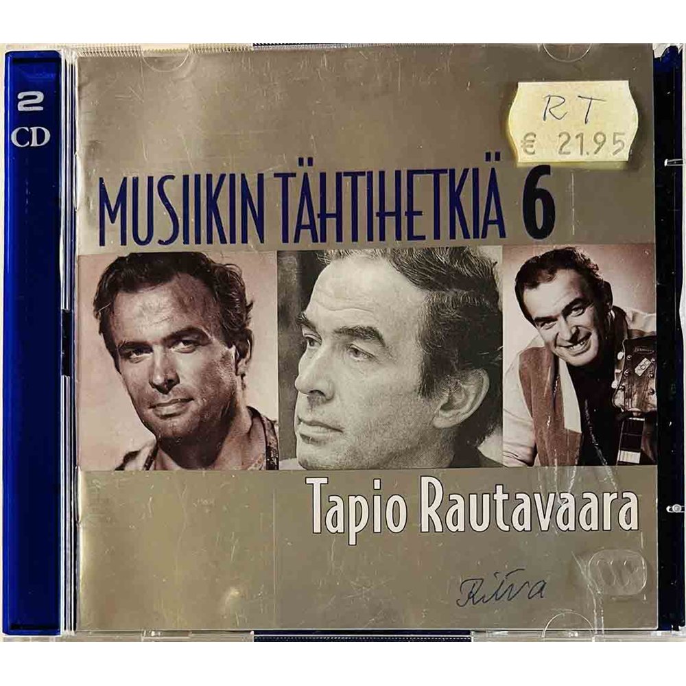 Rautavaara Tapio 2001 8573-86627-2 Musiikin tähtihetkiä 2CD CD Begagnat