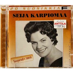 Karpiomaa Seija 2000 8573-80895-2 20 Suosikkia - Novgorodin ruusu CD Begagnat
