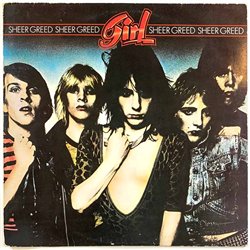 Girl 1980 JET LP 224 Sheer Greed Used LP