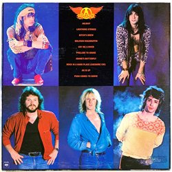 Aerosmith vinyl LP Rock in hard place  kansi EX- levy EX Käytetty LP