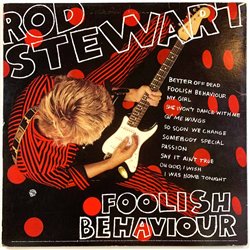 Stewart Rod 1980 HS 3485 Foolish Behaviour Used LP