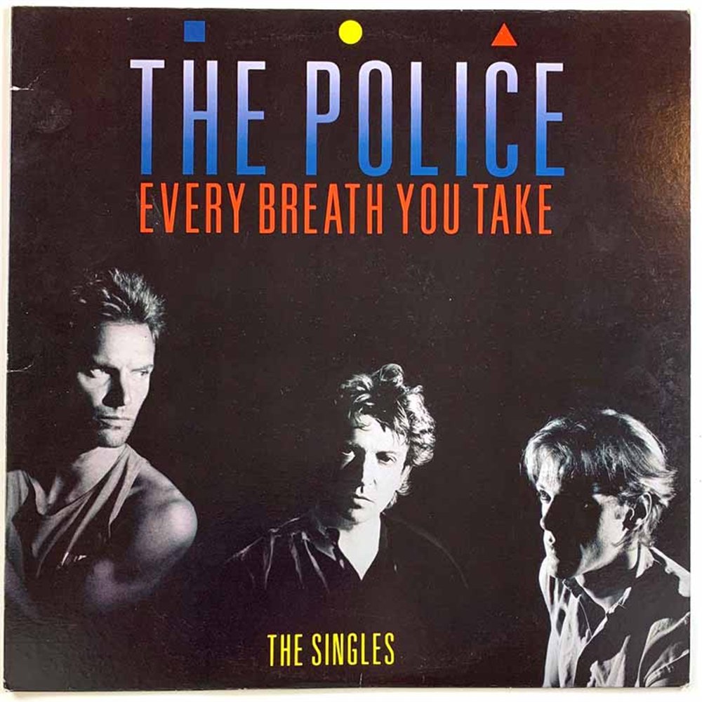 Police 1986 SP-3902 The Singles, every breath you take Used LP
