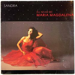 Sandra vinyl LP Maria Magdalena 12-inch maxi  kansi VG+ levy EX Käytetty LP