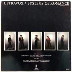Ultravox vinyl LP System of Romance  kansi VG+ levy EX Käytetty LP