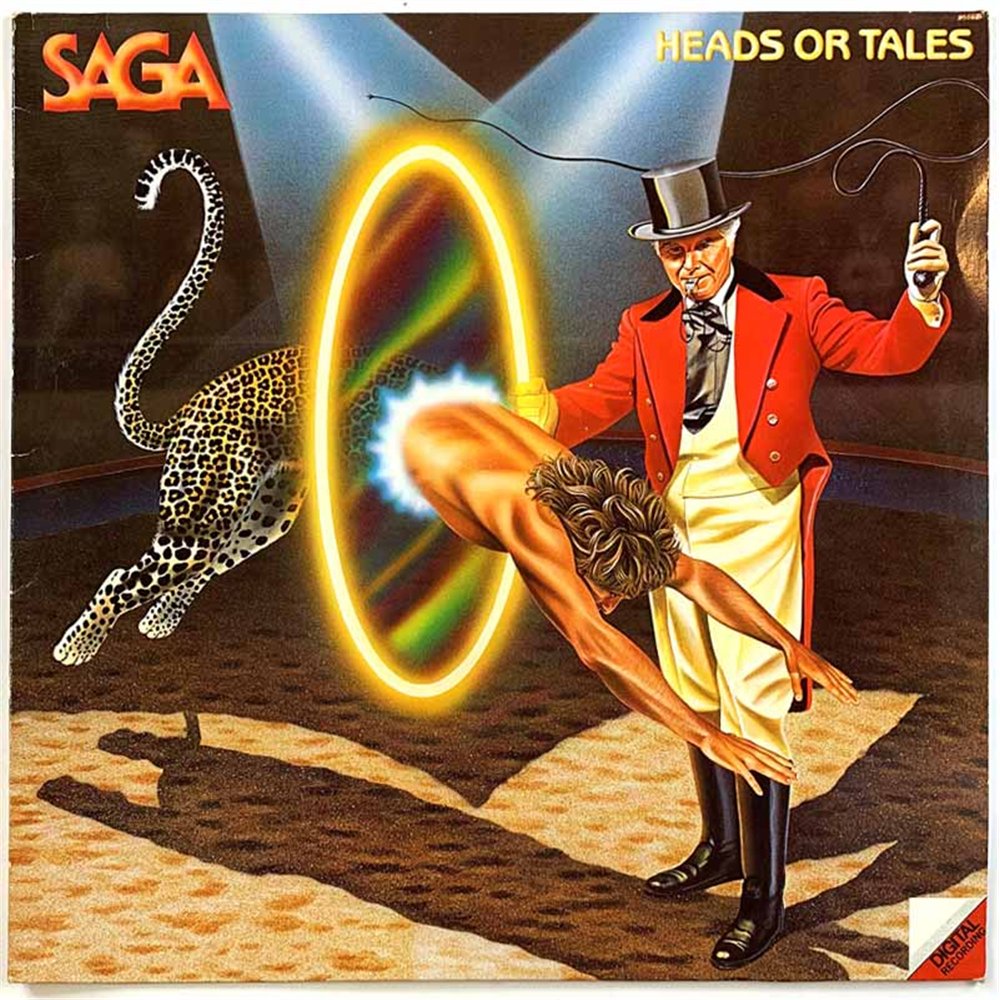 Saga 1983 815 410-1 Heads or Tales Used LP