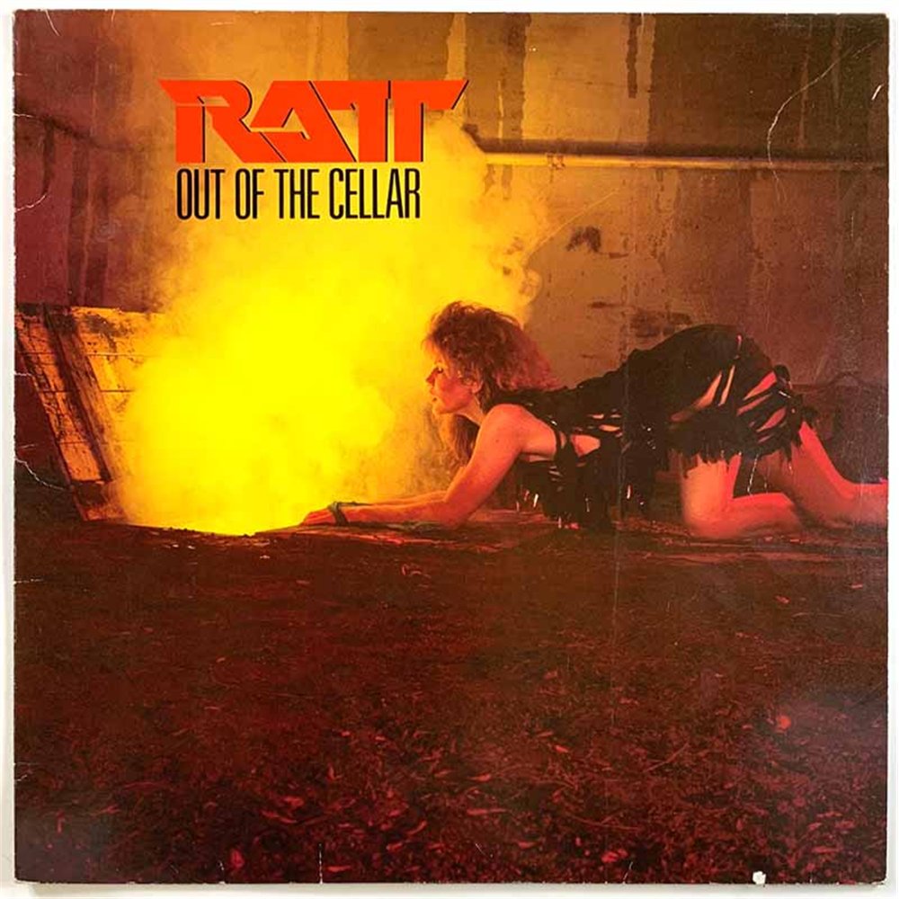 Ratt 1984 780 143-1 Out of the Cellar Used LP