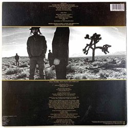 U2 1987 ISX 1127 The Joshua Tree Used LP