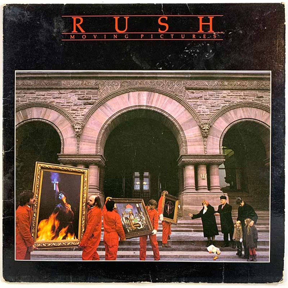 Rush 1981 ANR-1-1030 Noving Pictures Used LP
