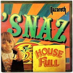 Nazareth 1981 NEL 102 Snaz House Full 2LP Used LP