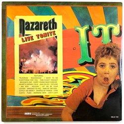 Nazareth 1981 NEL 102 Snaz House Full 2LP Used LP