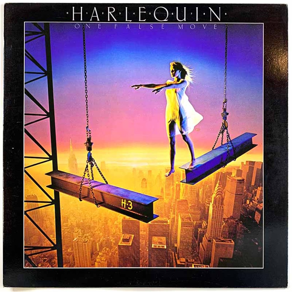 Harlequin 1982 PEC-80066 One False Move Used LP