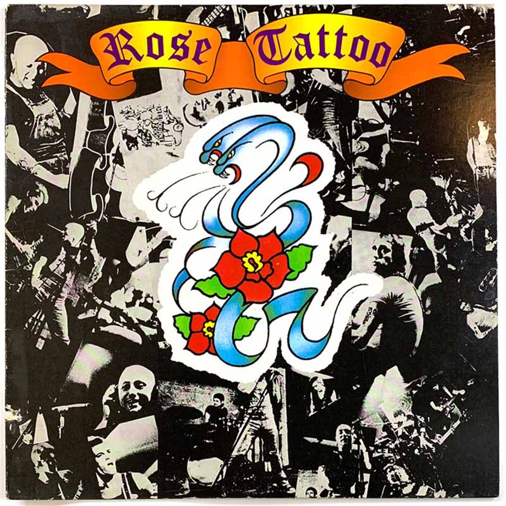 Rose Tattoo 1980 WTG 19280 Rose Tattoo Used LP