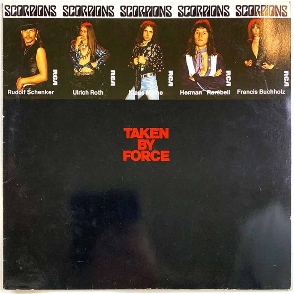 Scorpions 1977 NL 70081 Taken by Force Used LP
