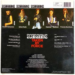 Scorpions 1977 NL 70081 Taken by Force Used LP