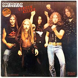 Scorpions 1976 AFL1-4225 Virgin Killer Used LP