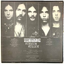 Scorpions 1976 AFL1-4225 Virgin Killer Used LP