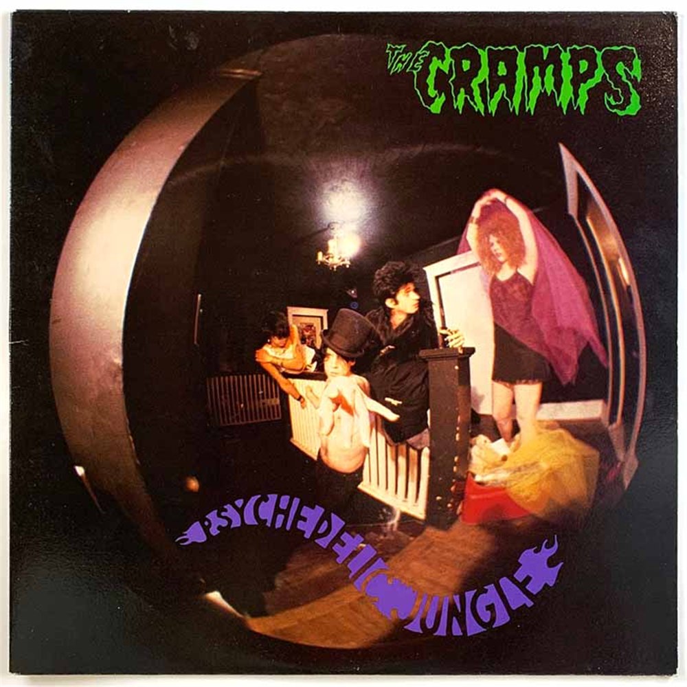 Cramps 1981 SP 70016 Psychedelic Jungle Begagnat LP