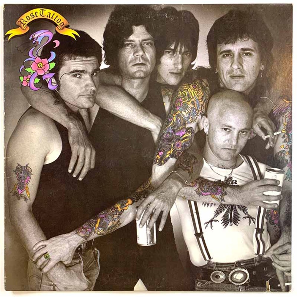 Rose Tattoo 1981 WTG 19312 Assault & Battery Used LP