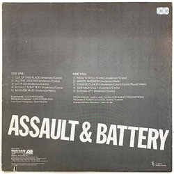 Rose Tattoo 1981 WTG 19312 Assault & Battery Used LP