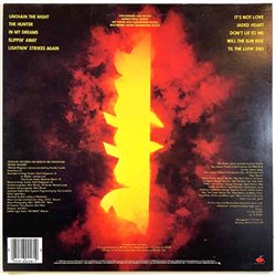Dokken vinyl LP Under Lock And Key  kansi EX levy EX- Käytetty LP