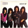 Kiss vinyl LP Lick It Up  kansi EX- levy VG+ Käytetty LP