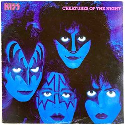 Kiss 1982 NBLP 7270 Creatures of the Night Used LP