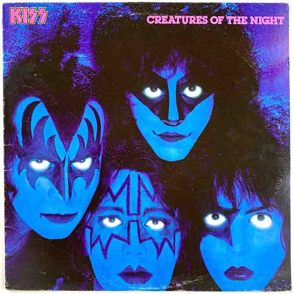 Kiss 1982 NBLP 7270 Creatures of the Night Used LP